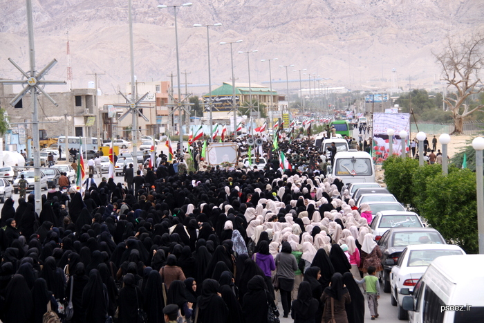 استقبال از شهدای گمنام تکرار حماسه آفرینی دوران دفاع مقدس بود