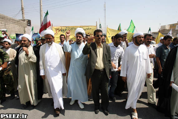 حضور پرشور کارکنان پارس جنوبی در راهپیمایی روز قدس