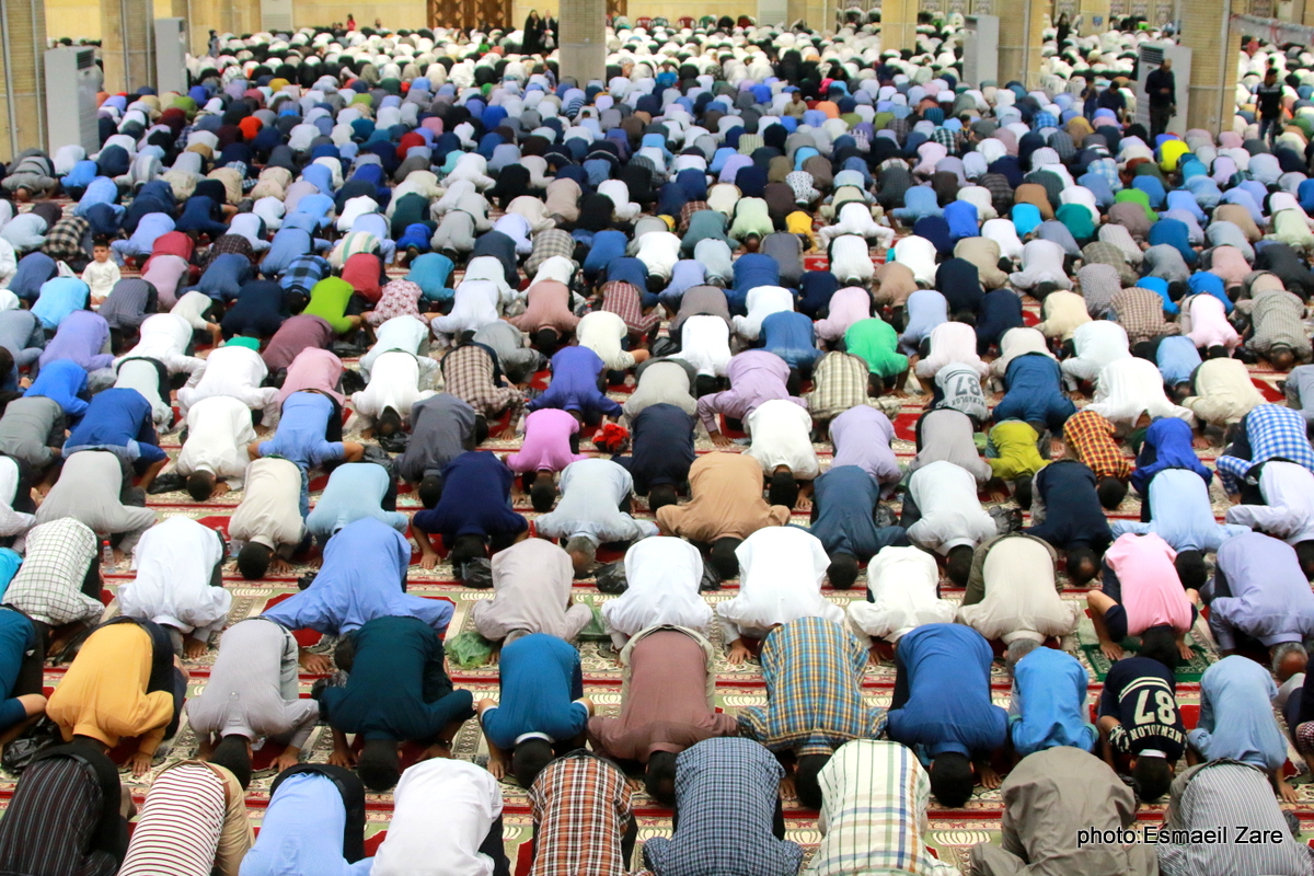 نماز عید فطر شهر کنگان