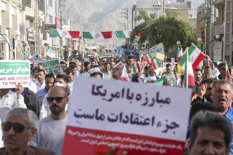 مراسم باشکوه چهل و چهارمین جشن پیروزی انقلاب اسلامی در شهر عسلویه برگزار شد