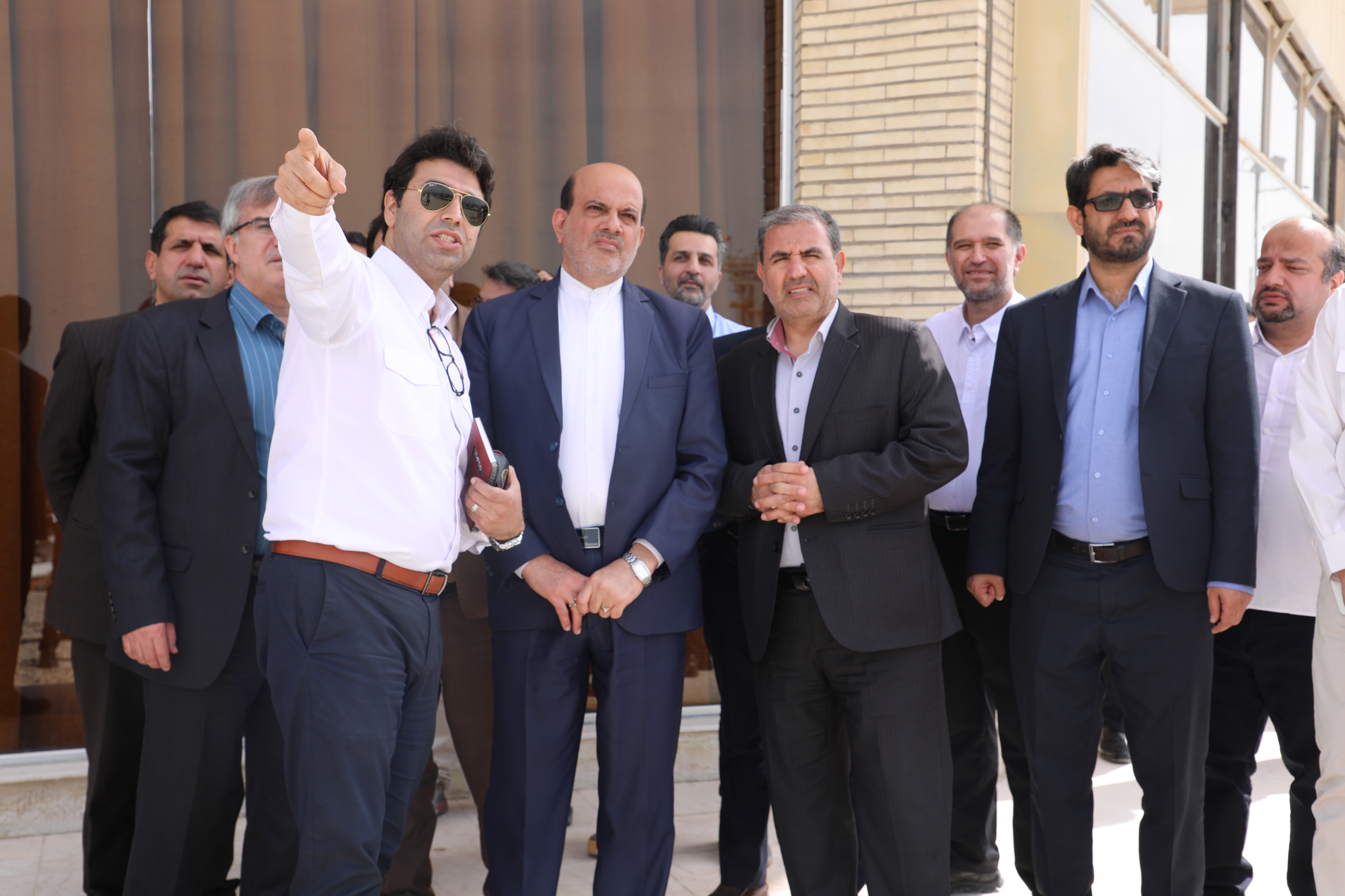 بازدید مدیر عامل شرکت ملی نفت ایران از منطقه ویژه پارس