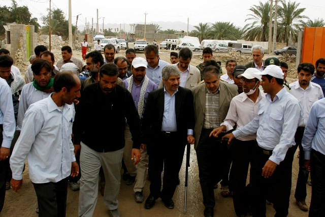 بازدید  <strong class='sis-keyword'>قلعه بانی</strong> از مناطق زلزله زده