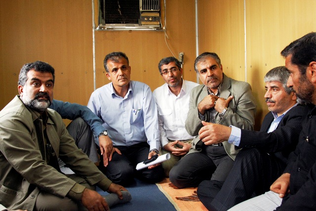 بازدید  <strong class='sis-keyword'>قلعه بانی</strong> از مناطق زلزله زده